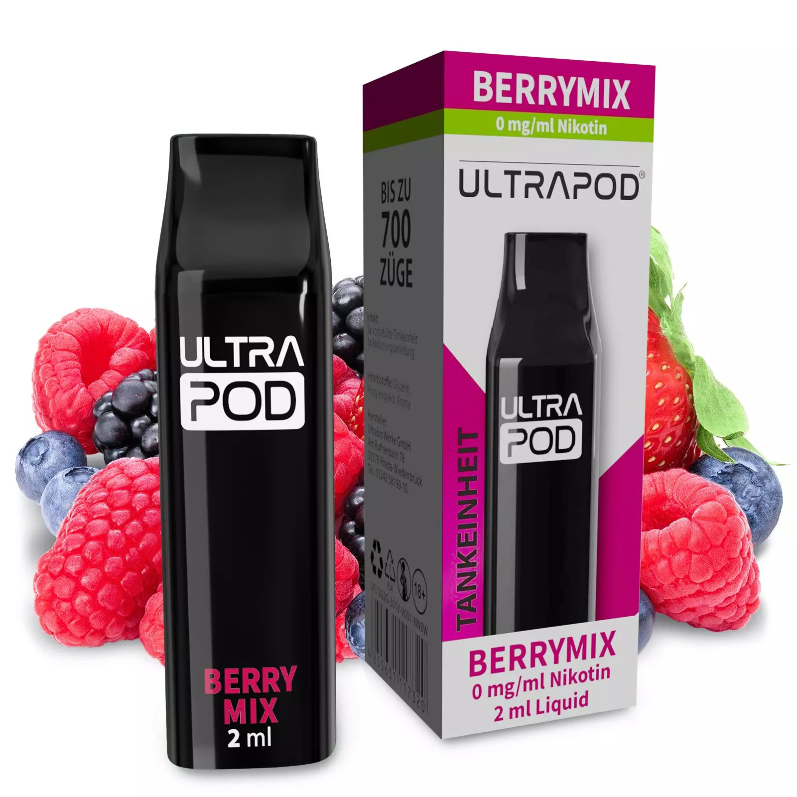 Ultrapod Prefilled Pod - Berrymix Ultrapod Prefilled Pod - Berrymix