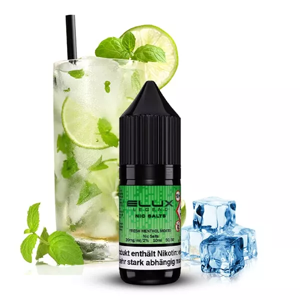 Fresh Menthol Mojito - 10ml Nikotinsalz-Liquid