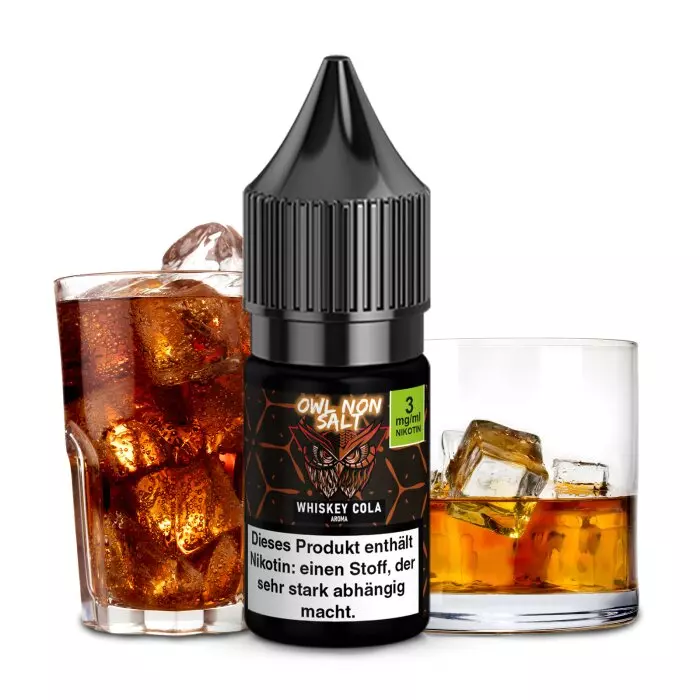 OWL Non-Salt Whiskey Cola - 10ml Liquid