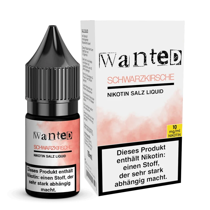 Schwarzkirsche - 10ml Nikotinsalz-Liquid