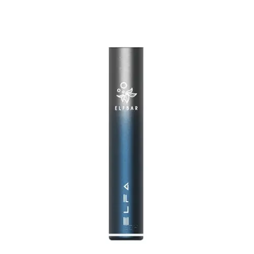 elf-bar-elfa-prefilled-pod-kit-twilight-blue~2.jpg Elfbar Elfa CP Basisgerät in Blaugrau, schlankes Stabdesign freigestellt