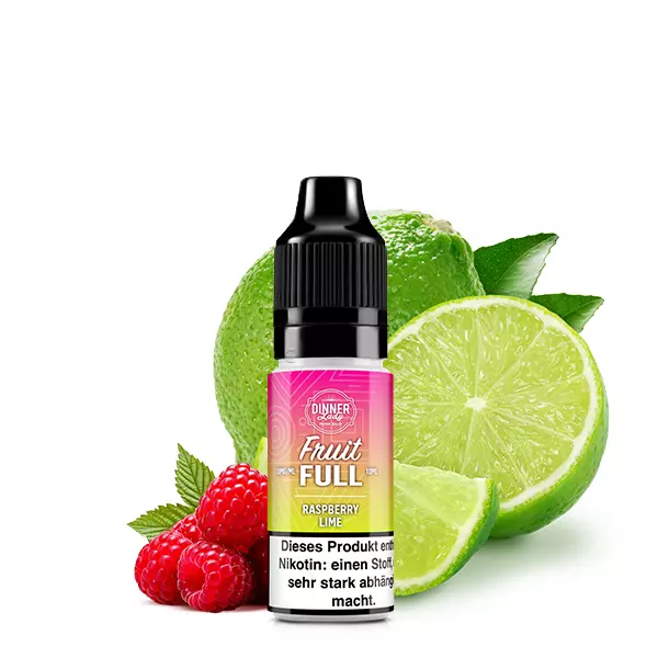 Fruit Full - Raspberry Lime - 10ml Nikotinsalz-Liquid Fruit Full - Raspberry Lime - 10ml Nikotinsalz-Liquid