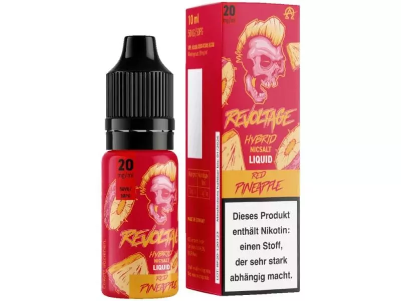 Red Pineapple 10ml Hybrid-Nikotinsalz Liquid Red Pineapple 10ml Hybrid-Nikotinsalz Liquid