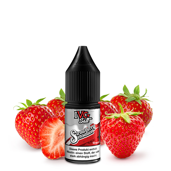 Strawberry Sensation - 10ml Nikotinsalz-Liquid