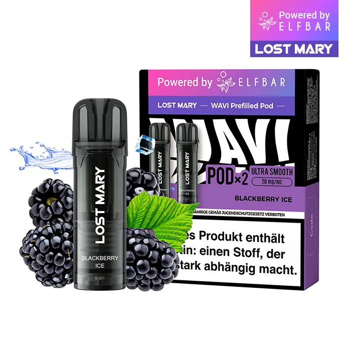 Blackberry-IcetT5K3z1IDX082.jpg 2x Lost Mary Wavi Pod - Blackberry Ice
