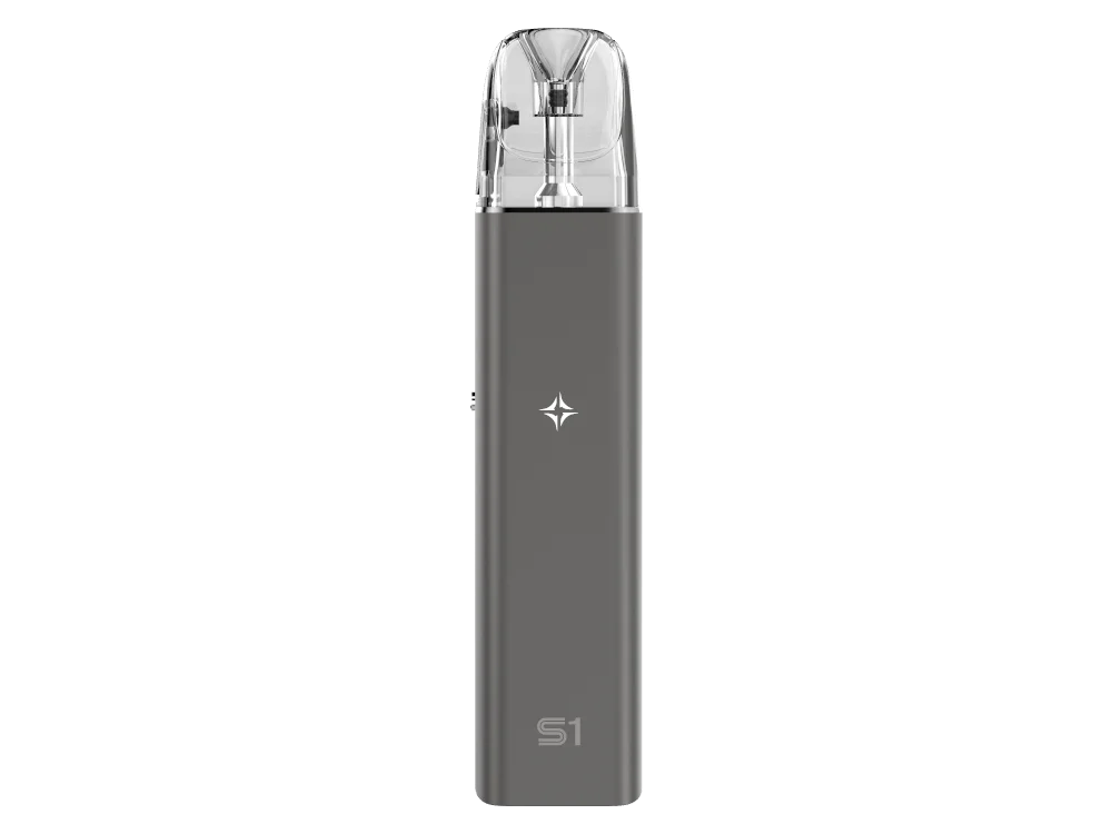 Smok-Arco-S1-Kit_grey_1000x750.png SMOK Arco S1 Pod-Kit in Grau – kompaktes E-Zigaretten-Set, Frontansicht