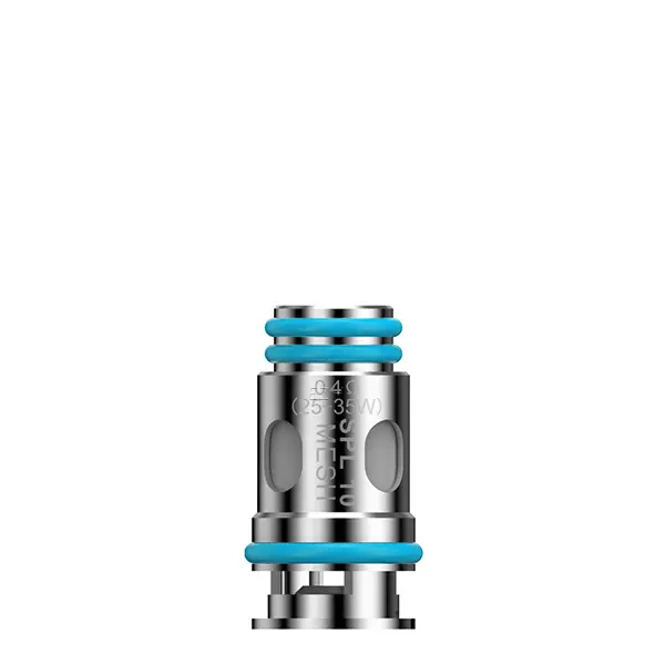 nevoks-spl-10m-coil-verdampferkopf-7 Nevoks SPL-10 M Verdampferkopf mit türkisfarbenen Ringen, Einzelansicht freistehend