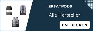 Verschiedene Ersatzpods aller Hersteller.