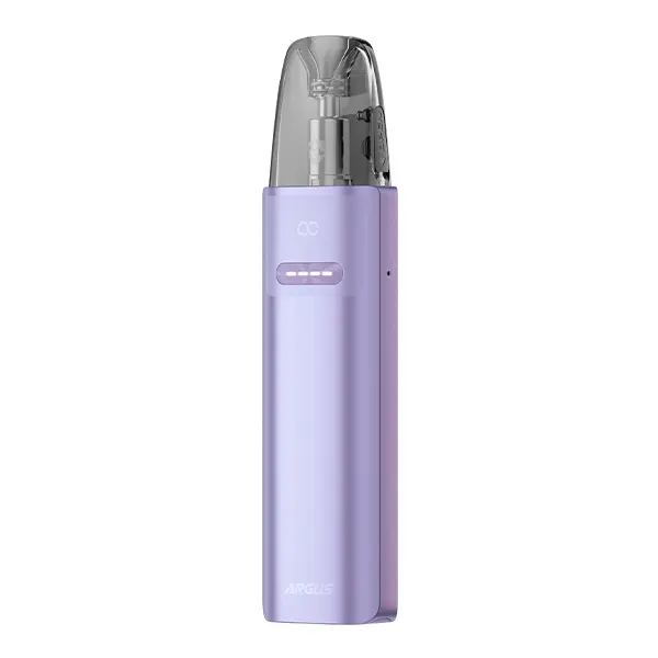VooPoo Argus G4 Mini Pod Kit in Lila – kompaktes Pod-System mit transparentem Pod-Aufsatz
