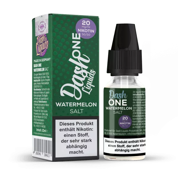 Dash One - Watermelon - 10ml Nikotinsalz Liquid