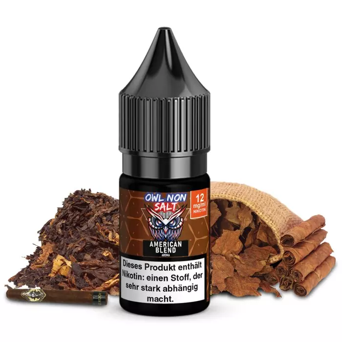 OWL Non-Salt - American Blend - 10ml Liquid