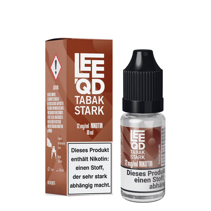 LEEQD - Tobacco Tabak stark - 10ml Liquid