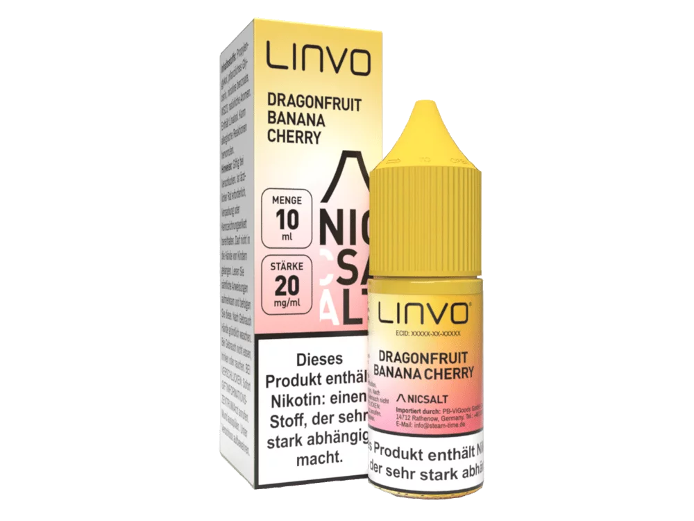 Linvo - Dragonfruit Banana Cherry - 10ml Nikotinsalz Liquid