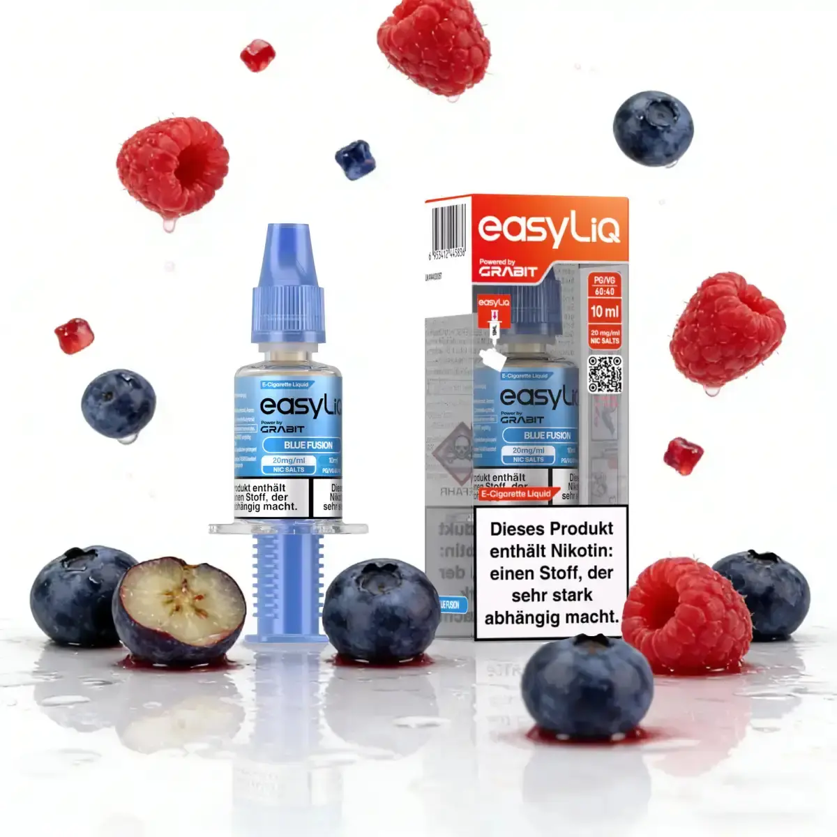 easyLIQ Blue Fusion - 10ml Nikotinsalz-Liquid