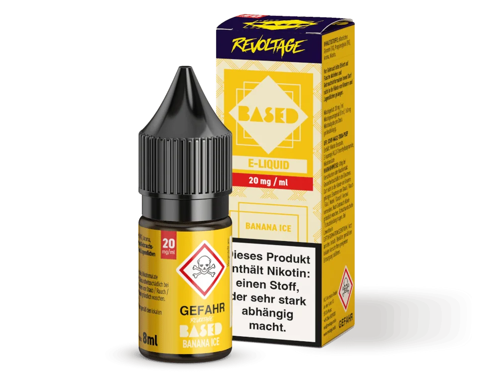Banana Ice - 8ml Hybrid Nikotinsalz-Liquid