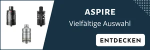 Verdampferköpfe der Marke Aspire.
