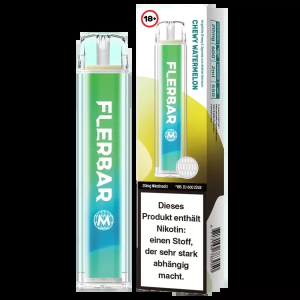 Flerbar Einweg E-Zigarette - Chewy Watermelon 20mg/ml