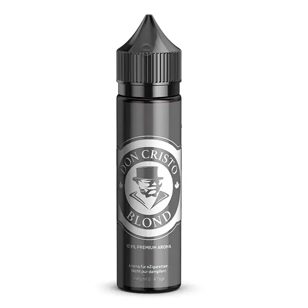 Don Cristo Blond Longfill 60ml Flasche, schlichte Frontansicht mit silbernem Etikett