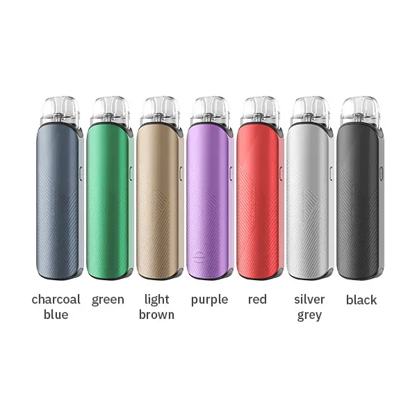 Aspire Pixo Neo Pod Kit in 7 Farben: Charcoal Blue, Grün, Hellbraun, Lila, Rot, Silbergrau und Schwarz