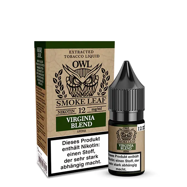 owlliq-virginia-blend-liquid-2.jpg Smoke Leaf - Virginia Blend Tobacco - 10ml Liquid