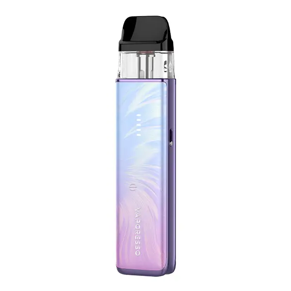 Vaporesso XROS 6 Mini Pod Kit in Plume Pink – Pod-System in zartem Rosa-Lila-Farbverlauf, Frontansicht