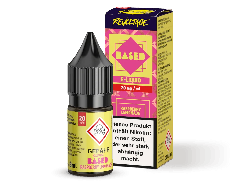 Revoltage_Based_Hybrid_Raspberry_Lemonande_20_mg.png Raspberry Lemonade - 8ml Hybrid Nikotinsalz-Liquid