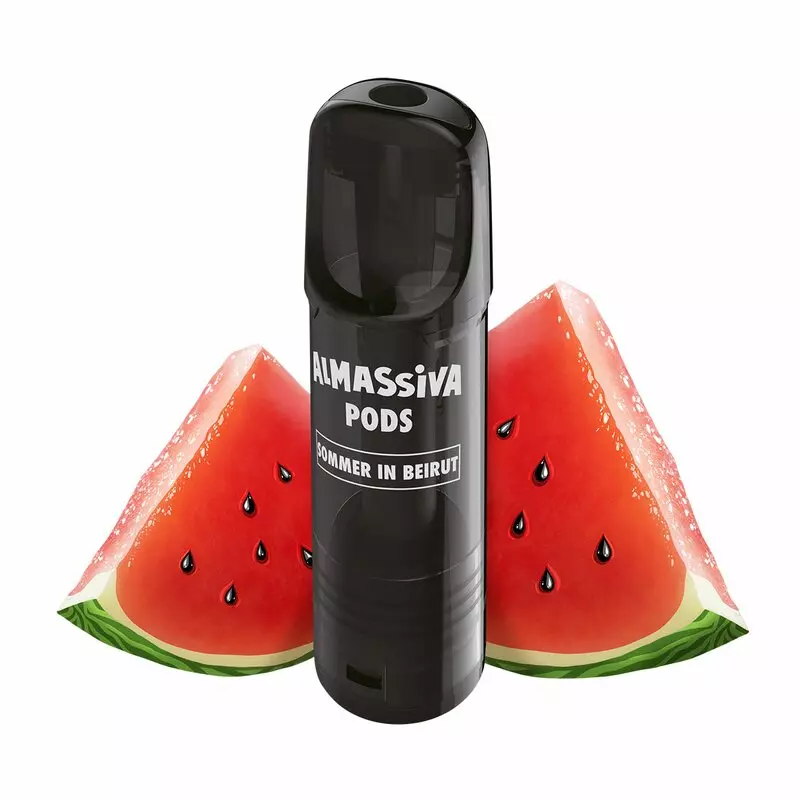 2x Al Massiva Prefilled Pods - Sommer in Beirut - 17mg/ml