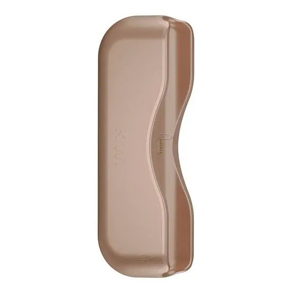 source748228.jpg Kiwi Power Bank in Roségold – kompaktes Ladegerät in ovaler Form, Seitenansicht