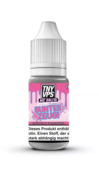 Buntes Zeug - 10ml Nikotinsalz-Liquid 18mg