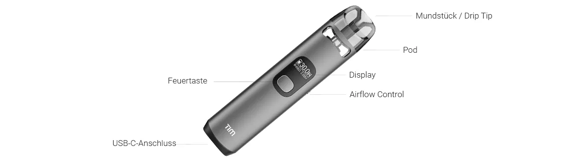 Vapefly Tim Pod Kit E-Zigarette