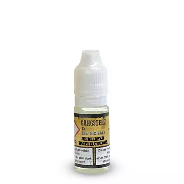 Heidelbeer Waffelcreme - 10ml Nikotinsalz-Liquid 18mg/ml