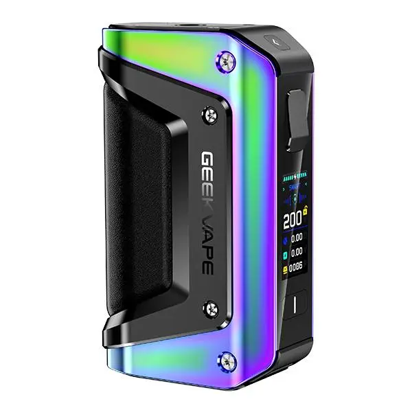 source163003.jpg GeekVape Aegis Legend 3 Mod Akkuträger in Rainbow-Farbe mit buntem Rahmen und Display