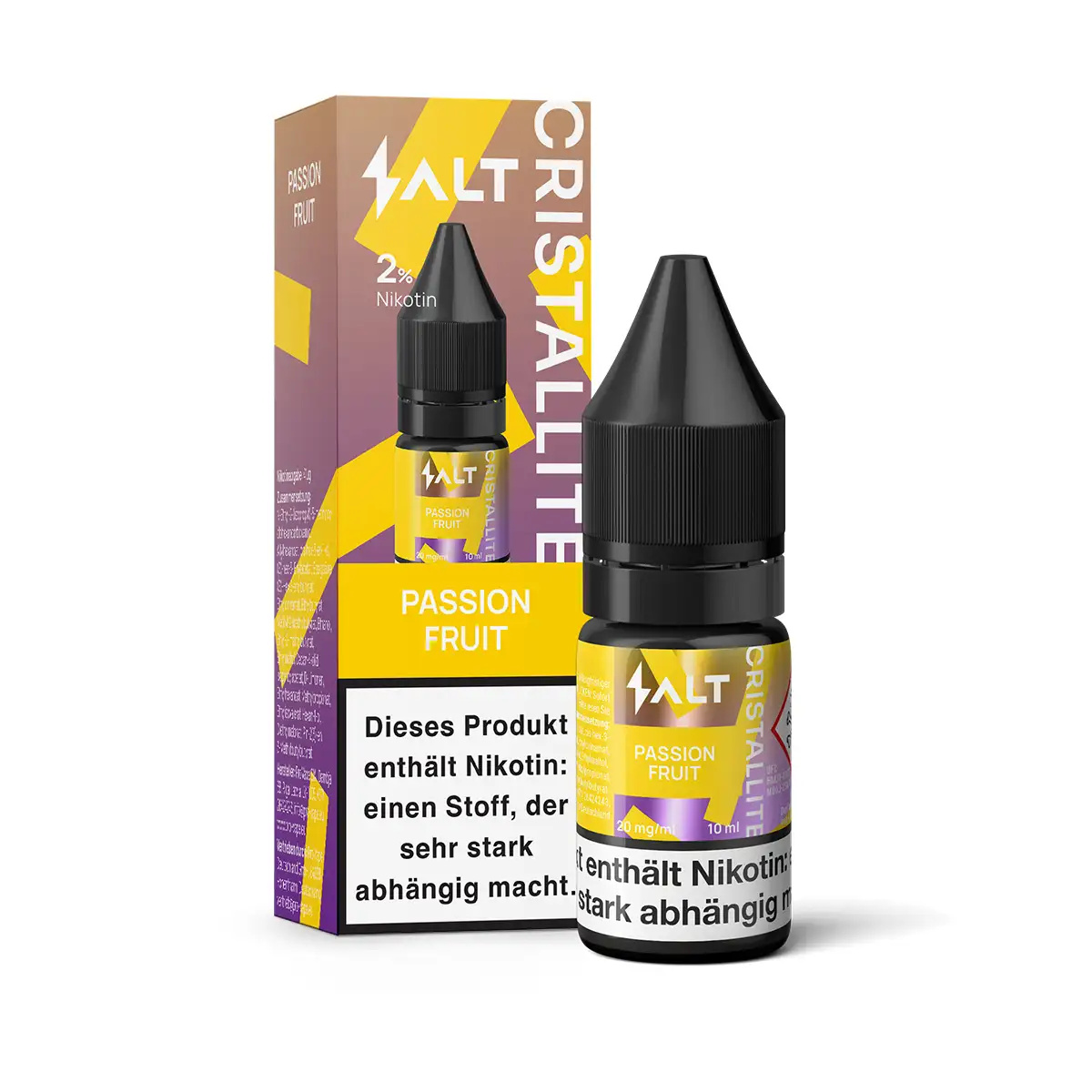 Cristallite - Passion Fruit - 10ml Nikotinsalz-Liquid
