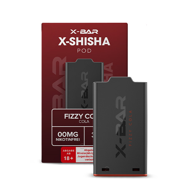 1x X-Shisha by X-Bar Prefilled Pod - Fizzy Cola 0mg/ml