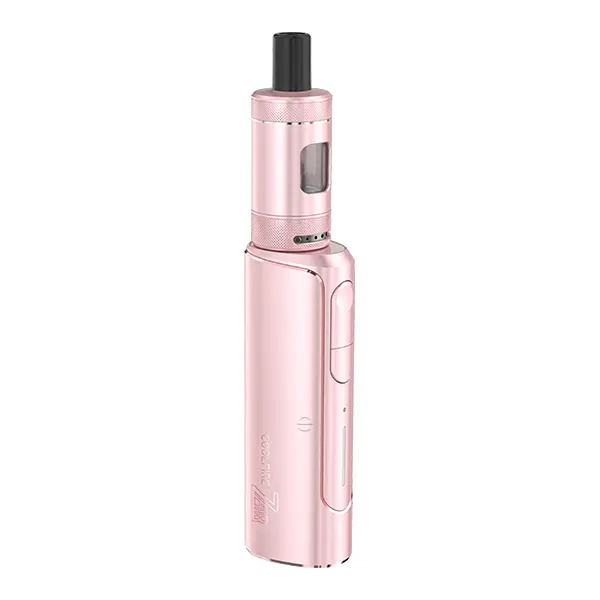 innokin-coolFire-z-air-kit-3.jpg Innokin CoolFire Z Air Kit in Blossom Pink – kompaktes E-Zigaretten-Set mit Verdampfer, Frontansicht