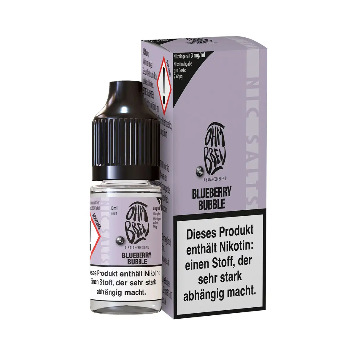 Blueberry Bubble - 10ml Nikotinsalz Liquid