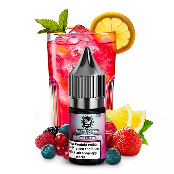 Cloudbar Berry Lemonade Ice - 10ml Nikotinsalz-Liquid