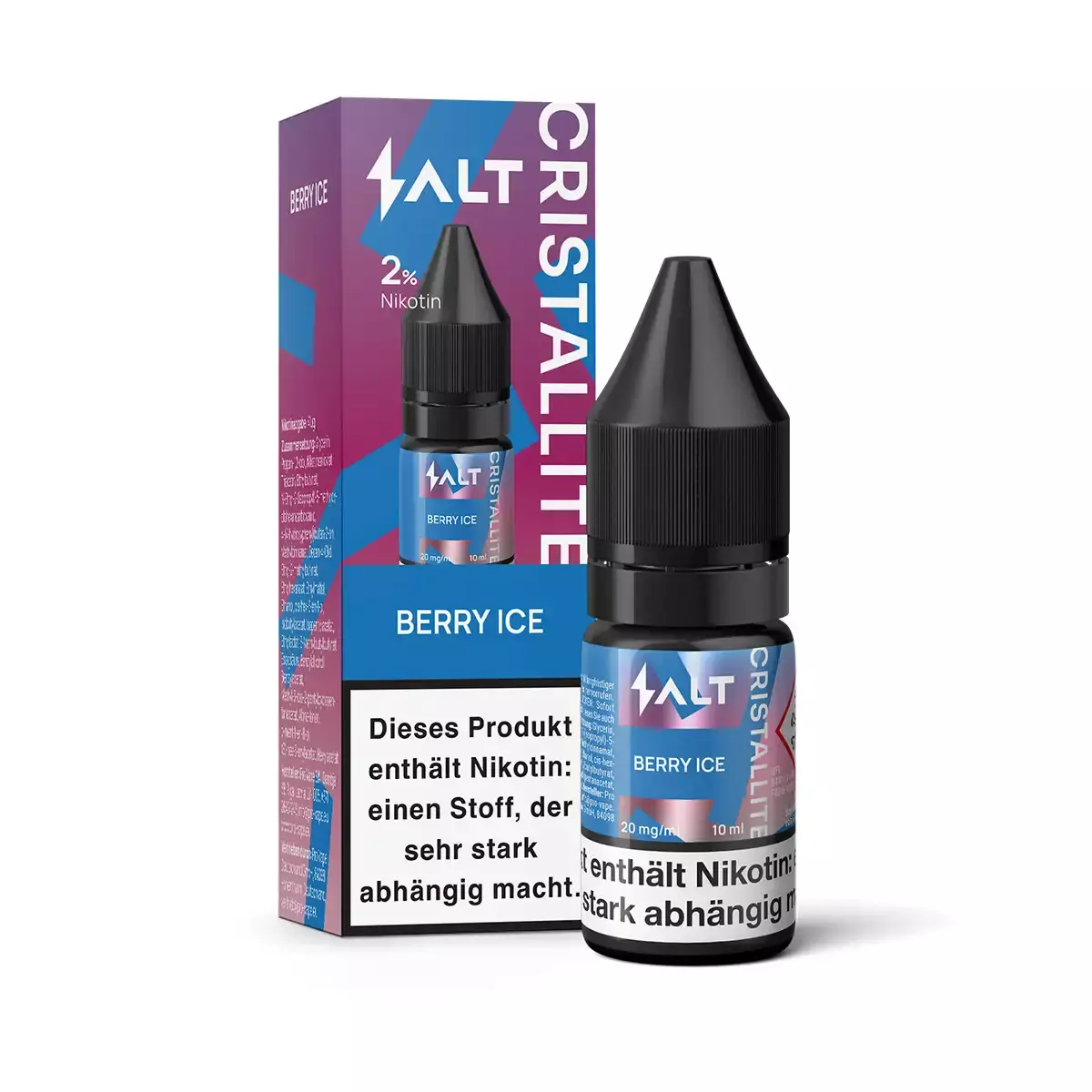 Cristallite - Berry Ice - 10ml Nikotinsalz-Liquid Cristallite - Berry Ice - 10ml Nikotinsalz-Liquid