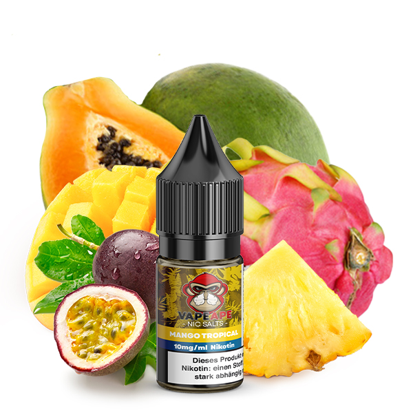 Mango Tropical - 10ml Nikotinsalz-Liquid