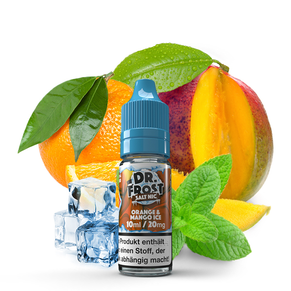 Ice Cold Orange Mango - 10ml Nikotinsalz-Liquid 20mg/ml