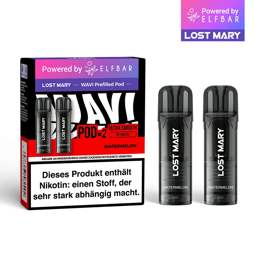 2x Lost Mary Wavi Pod - Watermelon