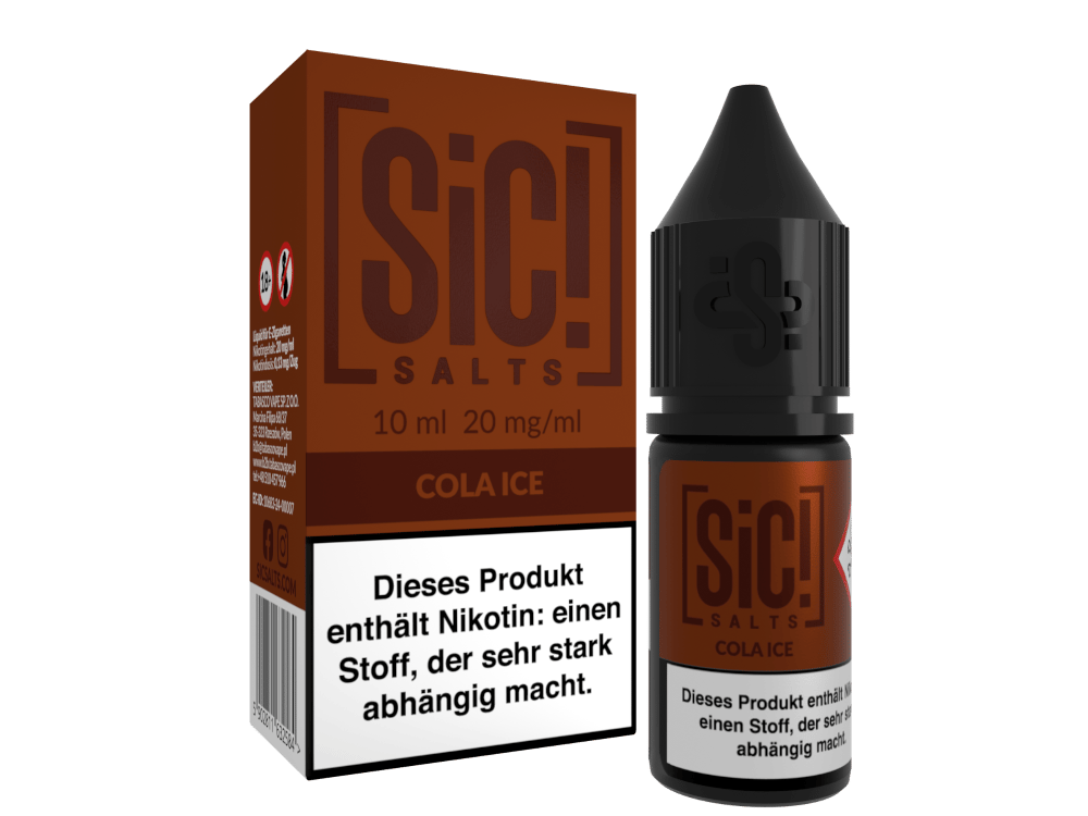 SiC! Salts - Cola Ice - 10ml Nikotinsalz Liquid