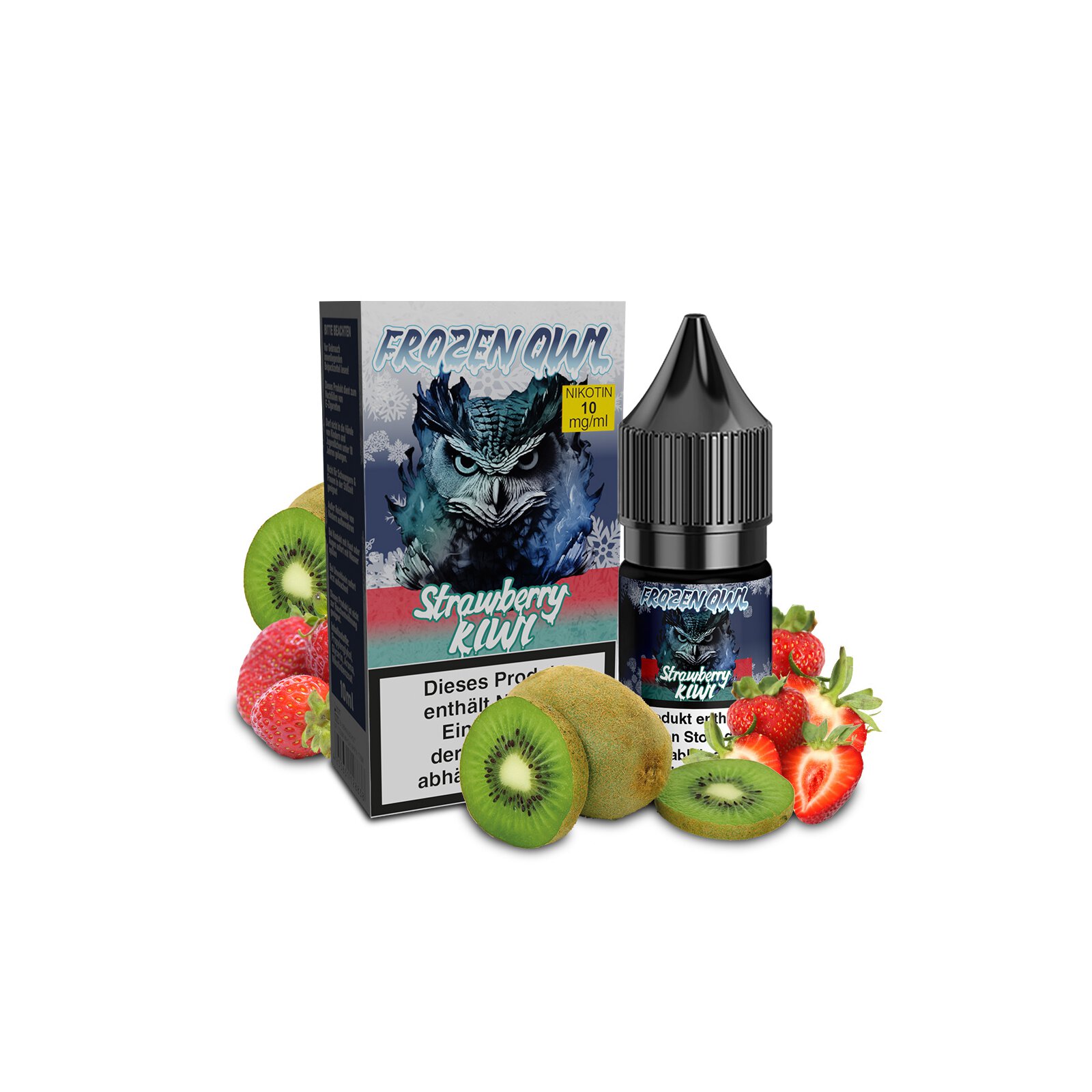 Strawberry Kiwi - 10ml Nikotinsalz-Liquid 