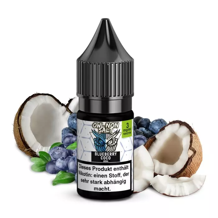 OWL Non-Salt - Blueberry Coco - 10ml Liquid