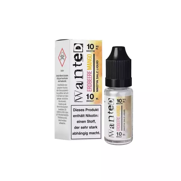 Erdbeere Mango Overdosed - 10ml Nikotinsalz-Liquid