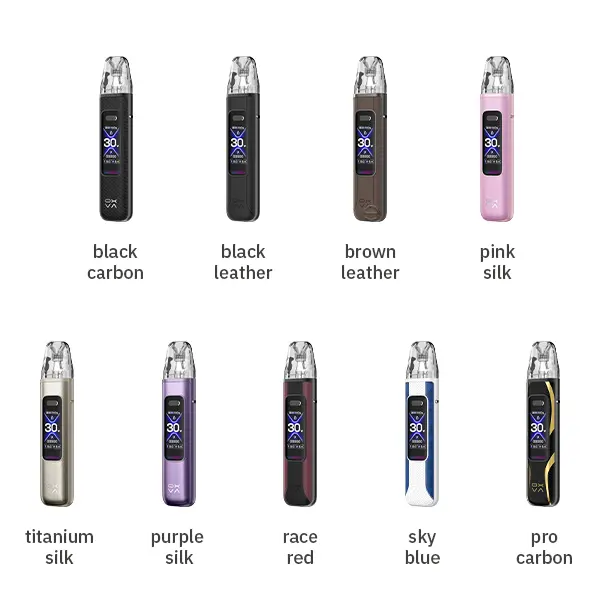 oxva-xlim-pro-3-10.jpg Oxva Xlim Pro 3 Kit alle Farbvarianten: Black Carbon, Leather, Pink Silk, Titanium, Purple, Race Red, Sky Blue, Pro Carbon