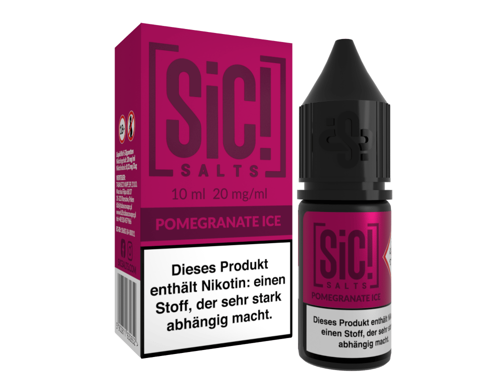 SiC! Salts - Pomegranate Ice - 10ml Nikotinsalz Liquid