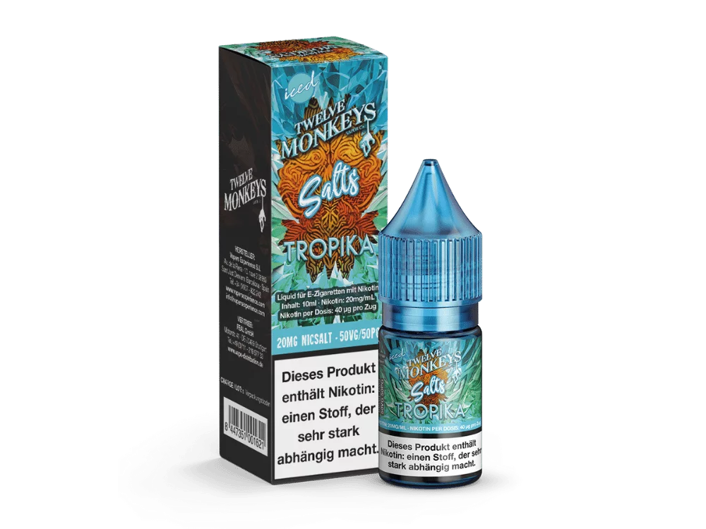 Iced - Tropika - 10ml Nikotinsalz-Liquid