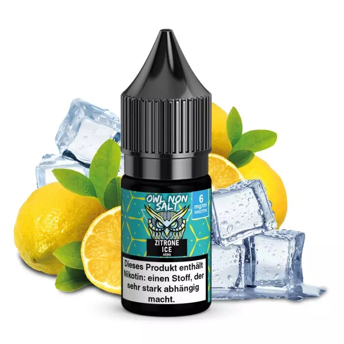 OWL Non-Salt - Zitrone Ice - 10ml Liquid