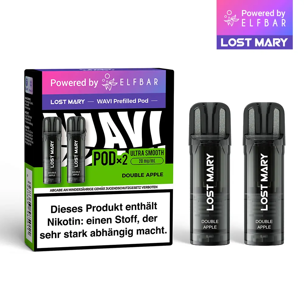 2x Lost Mary Wavi Pod - Double Apple